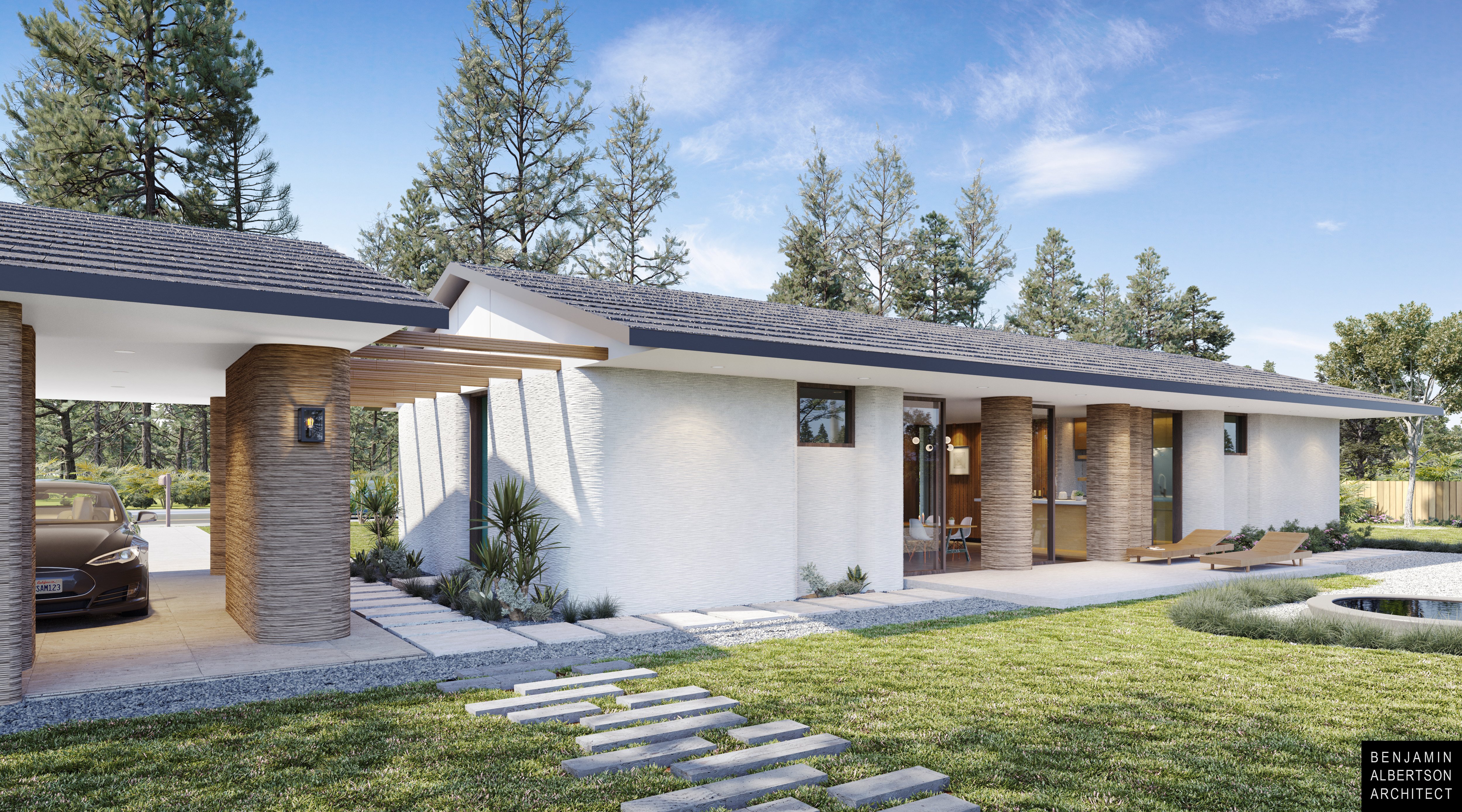 wildfire restoration house